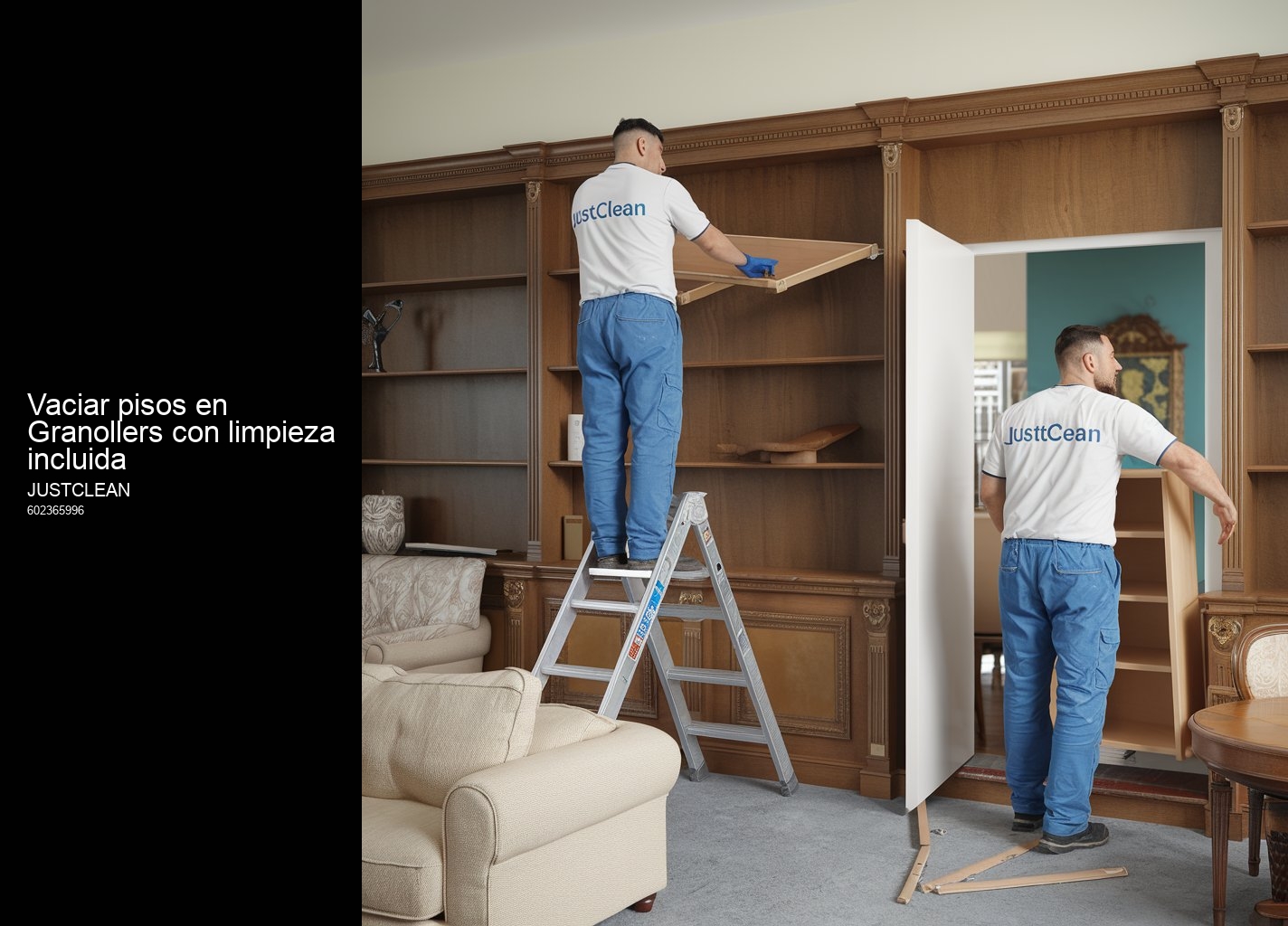 Tipos de muebles usados que compramos en JustClean