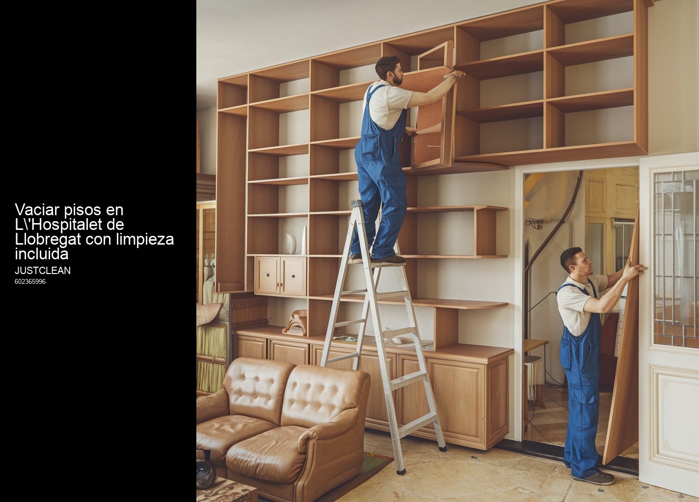Contáctanos hoy para una evaluación gratuita de tus muebles en L'Hospitalet de Llobregat