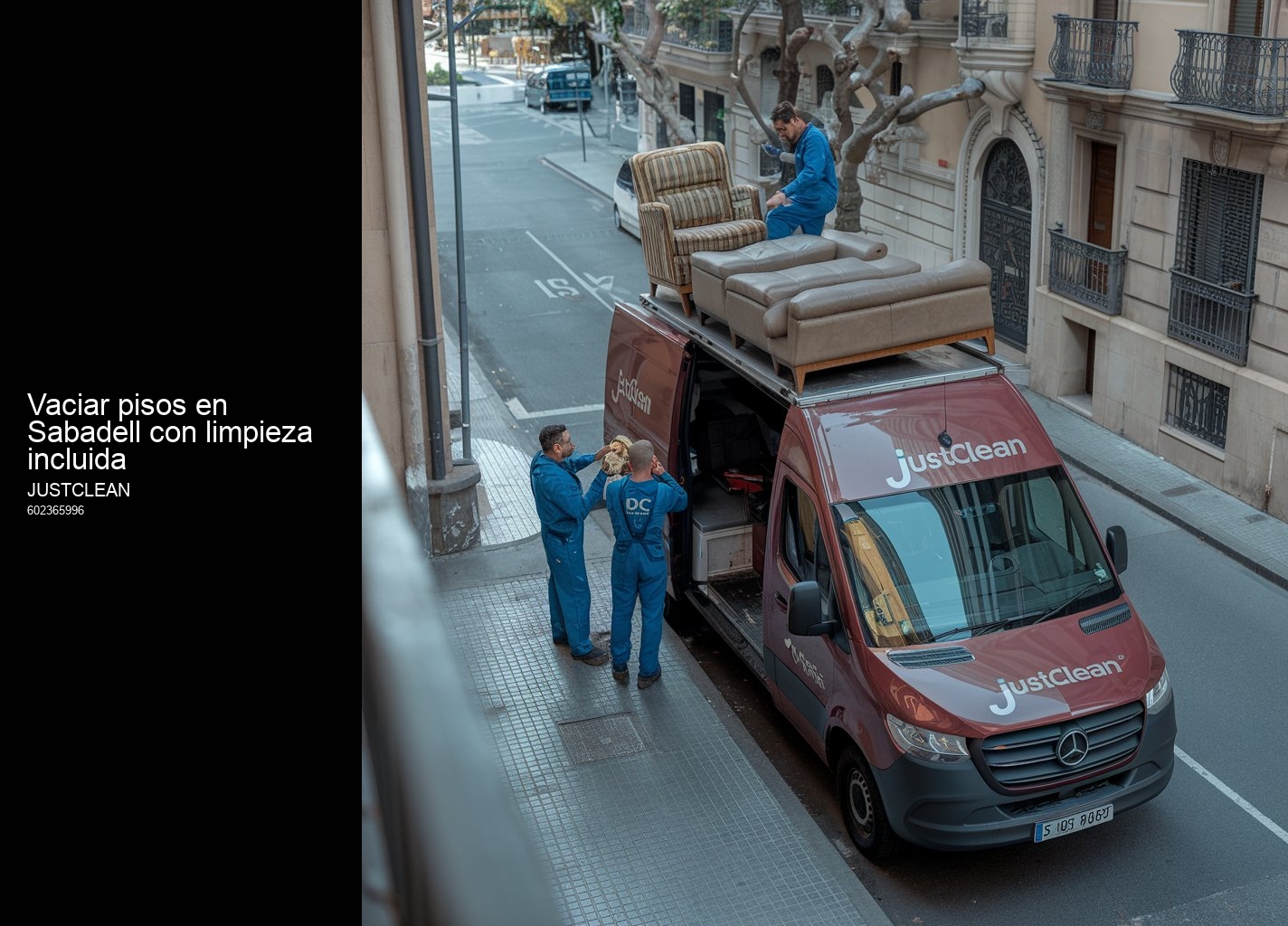 Tipos de muebles usados que compramos en JustClean