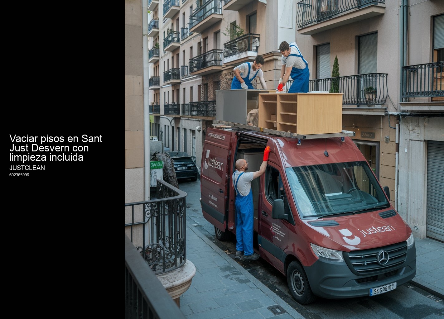 Contáctanos hoy para una evaluación gratuita de tus muebles en Sant Just Desvern